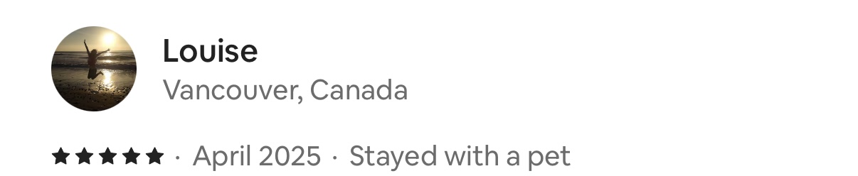 Top Ranked Bowen Island Airbnb reviews