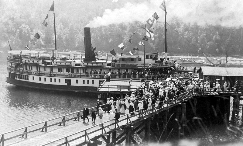 Arrival of Bowena Bowen Island History