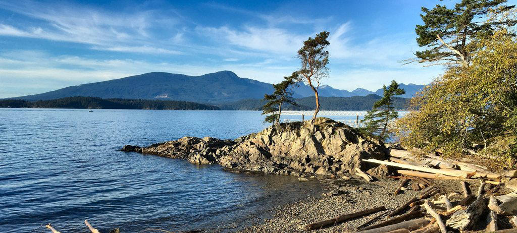 Cape Roger Curtis Pebbly Beach Bowen Island
