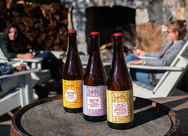 Rileys Cidery Bowen Island ciders