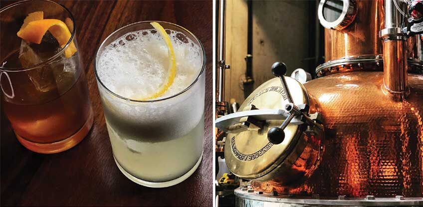 Copper Spirit Distillery Bowen Island located in Snug Cove